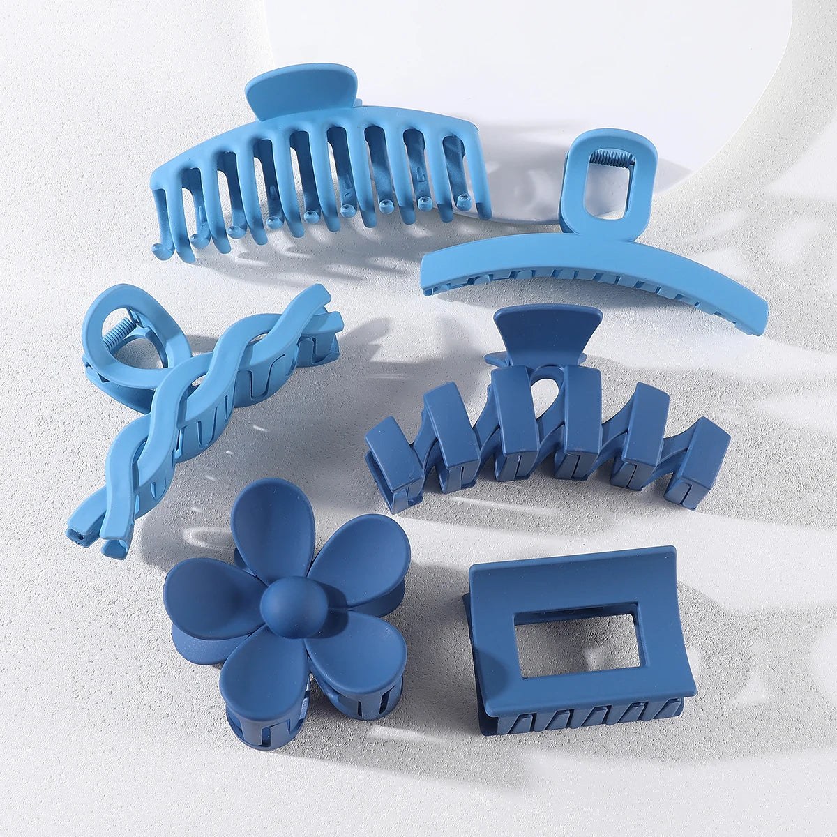 6Pcs Women Fashion Claw Clip