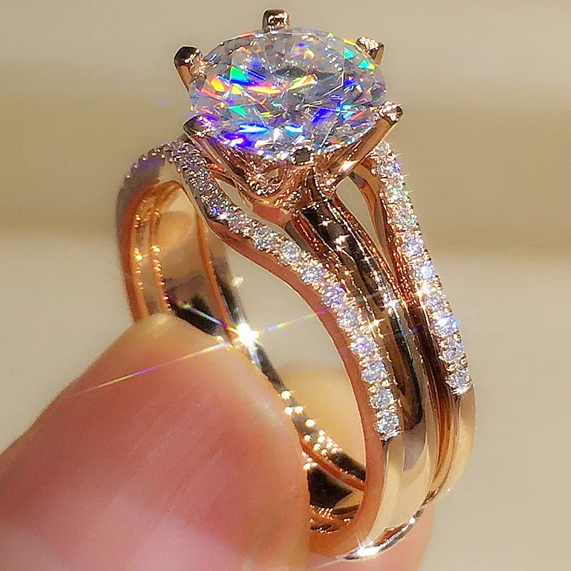 Unique Rose Gold Ring