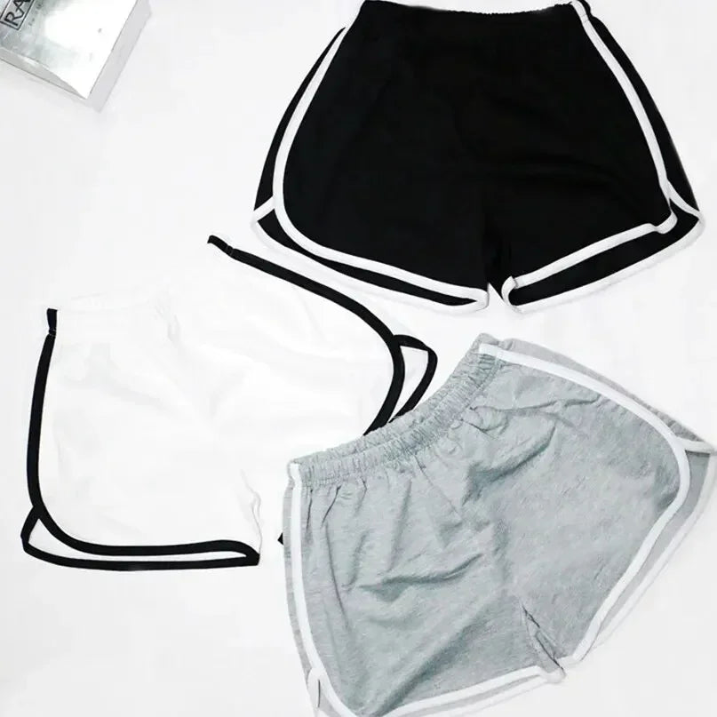 Elastic Shorts for Women, Loose Fitting.