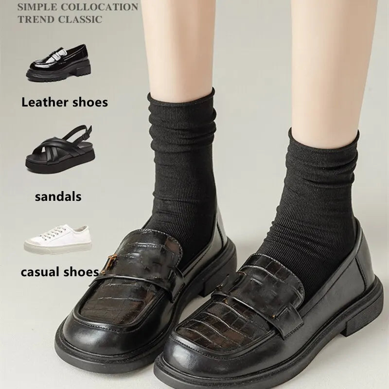 Thin Ice Silk Women's Long Tube Socks