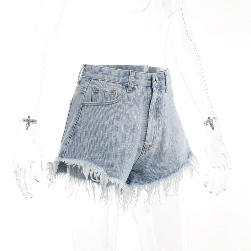 Streetwear Fashion Versatile High Waist Short Pants