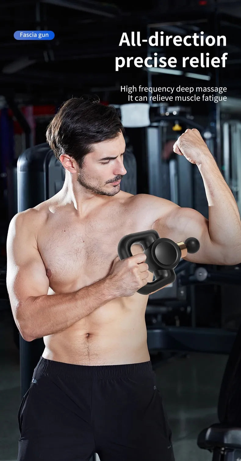 2-in-1 Fascia Gun with Massage