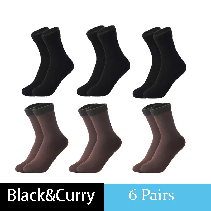 Warm Solid Women Socks