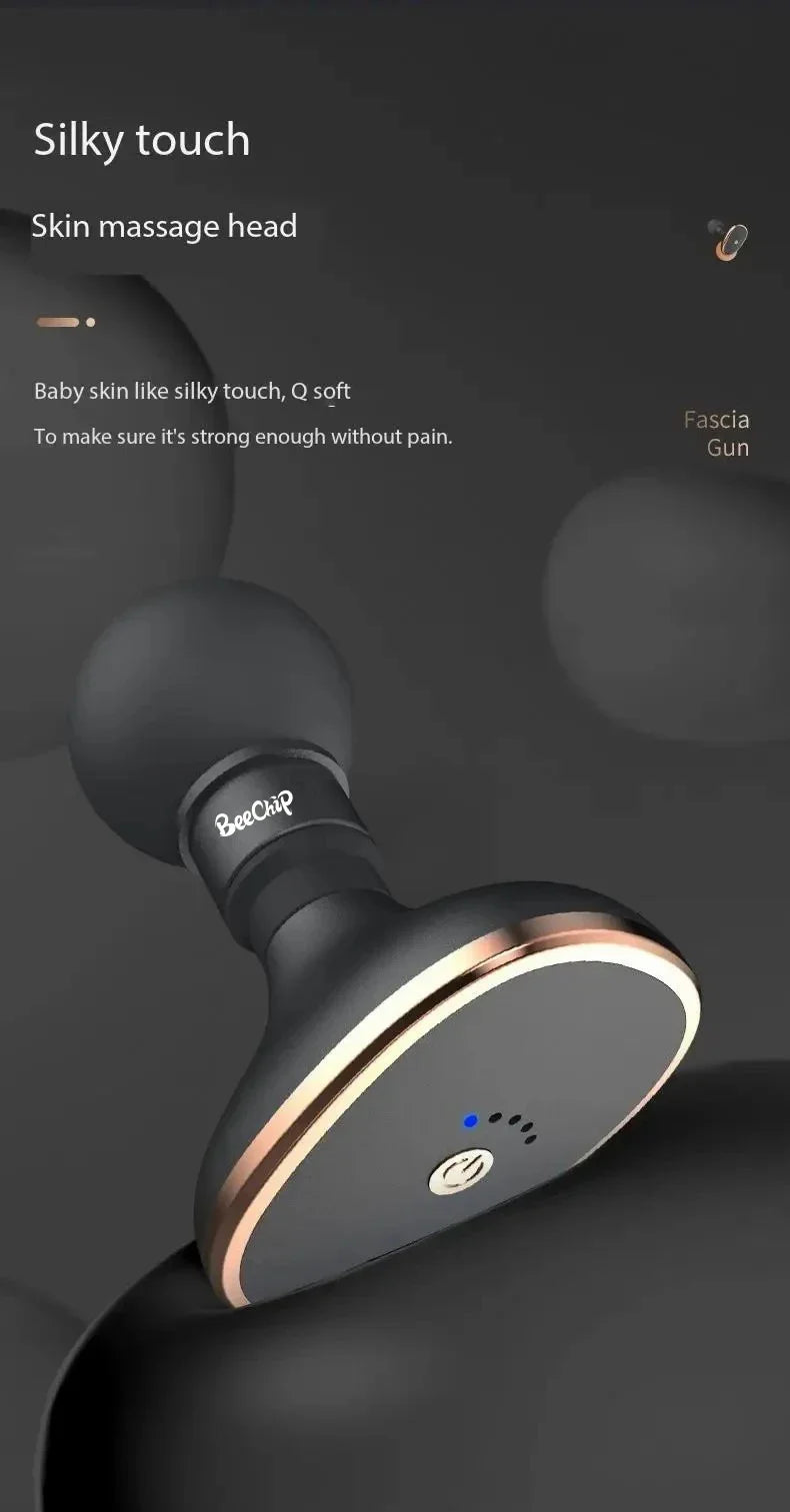 Mini Vibratory Gun Band Portable Silent Muscle Massager