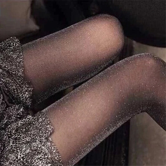 Shiny Pantyhose Glitter Stockings