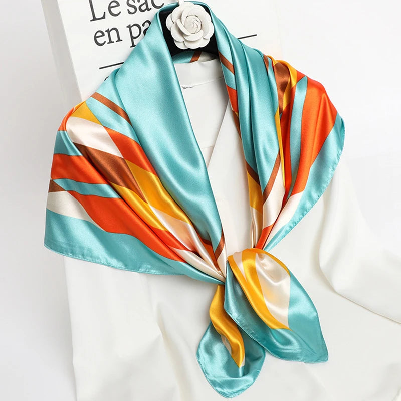 90*90cm Women Scarf Silk