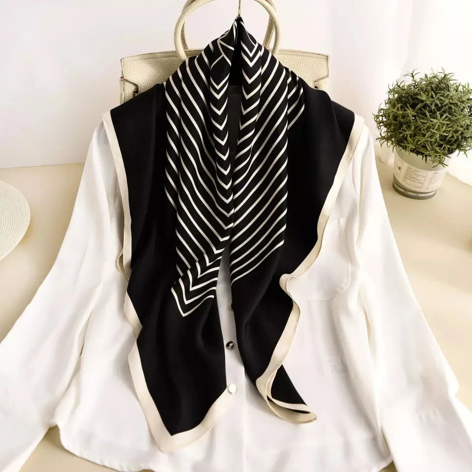 90*90cm Women Scarf Silk