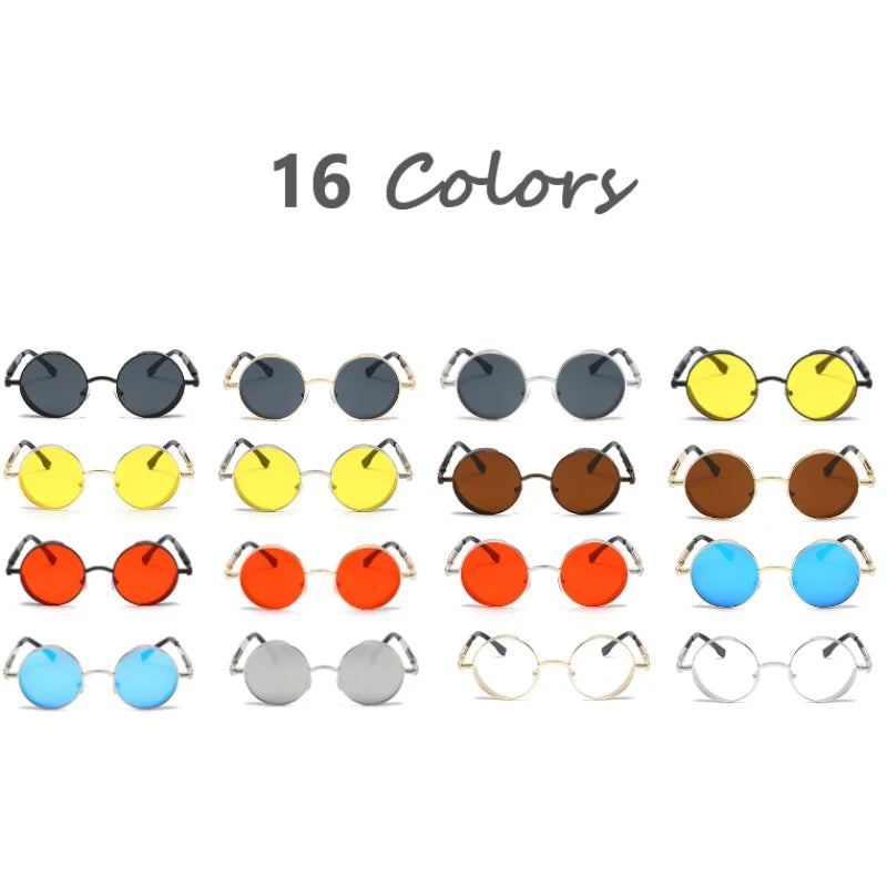 Metal Steampunk Sunglasses