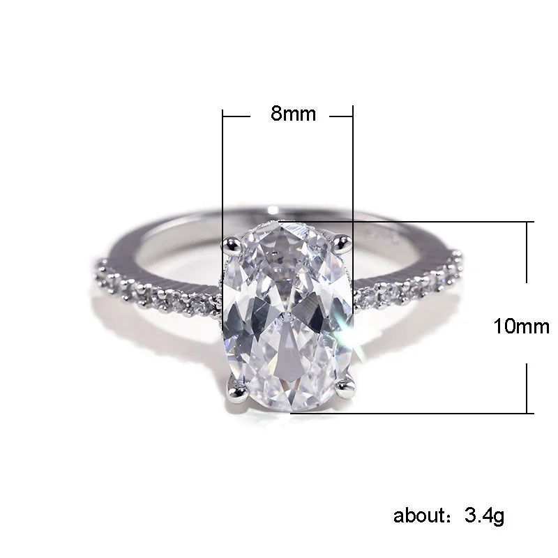 Oval Finger Ring