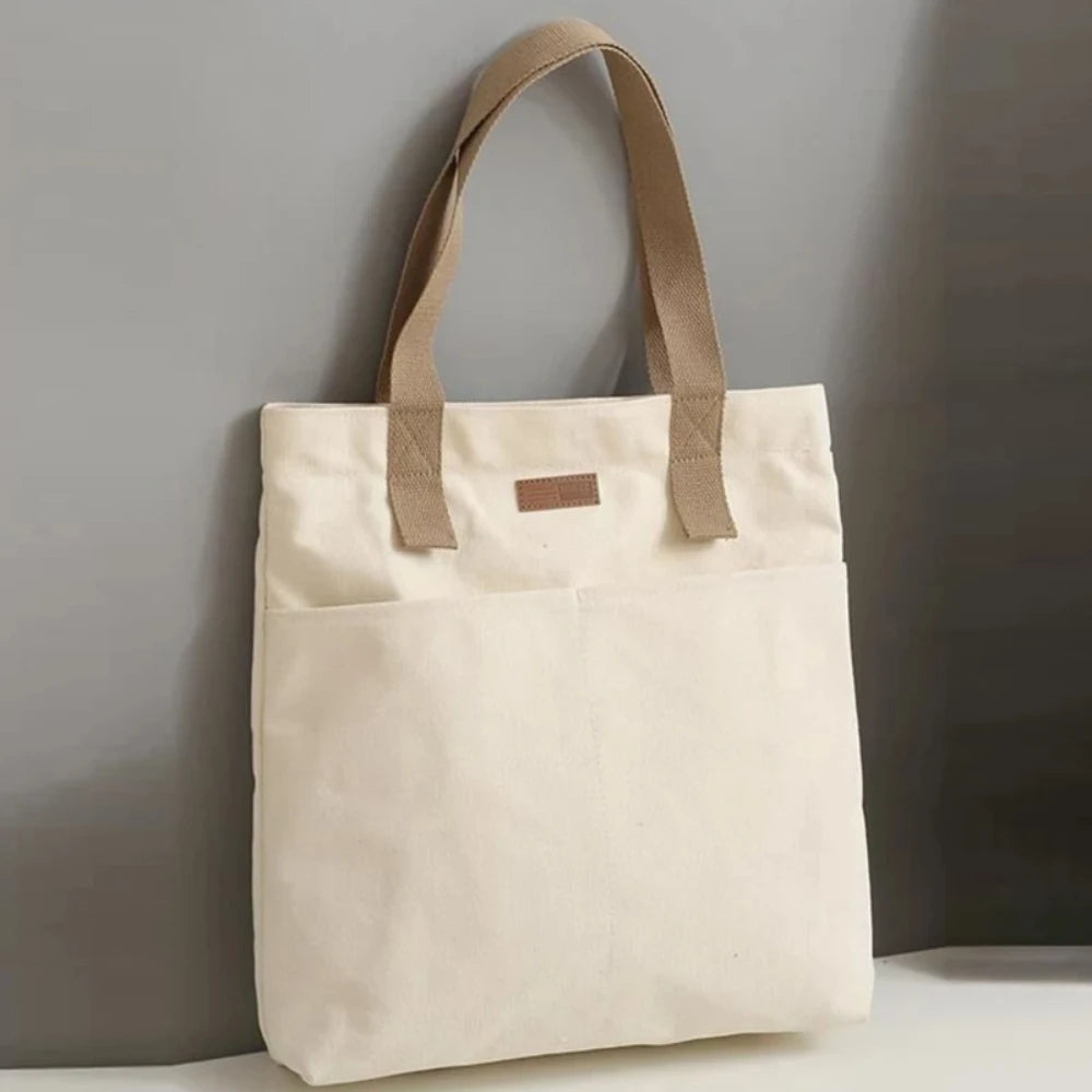 Women's Tote Bag Canvas Sewing Thread Large Capacity