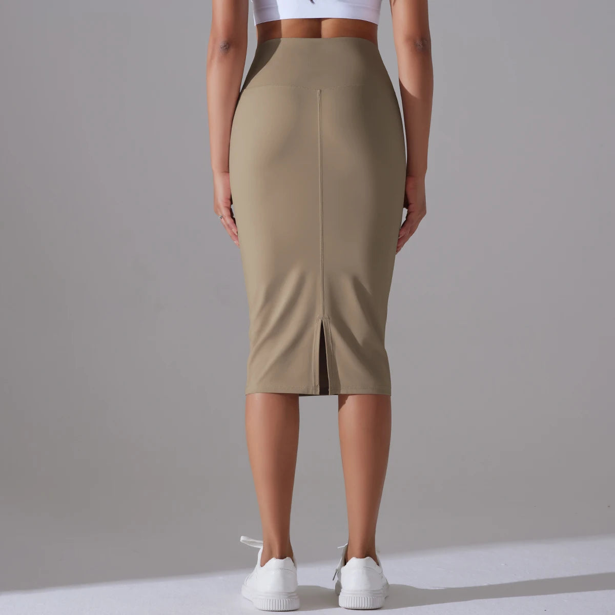 Women's Sexy Naked Feel Fabric Skinny Pencil Skirt