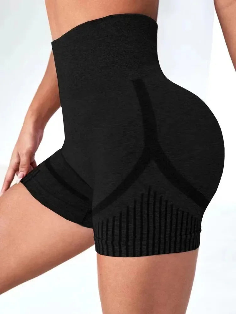 Women Yoga Shorts High Waist Workout Shorts