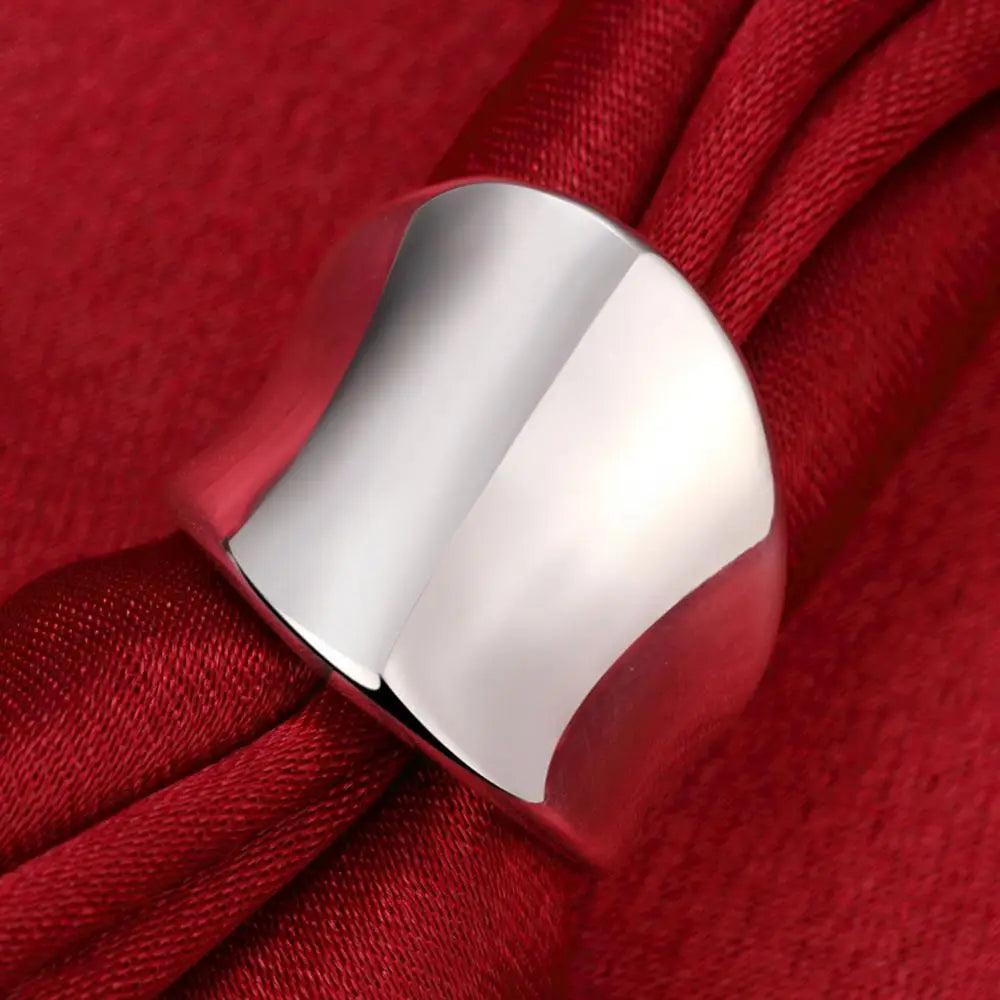 Sterling Silver Wide Rings