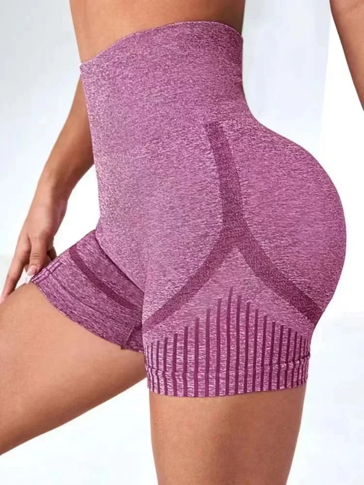 Women Yoga Shorts High Waist Workout Shorts
