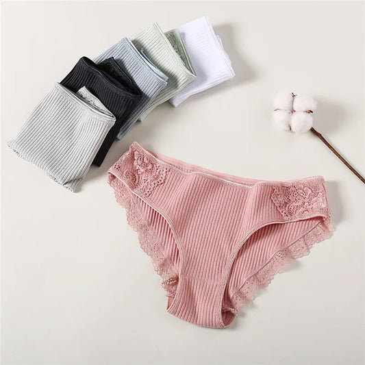 3Pcs/set Women Cotton Panties