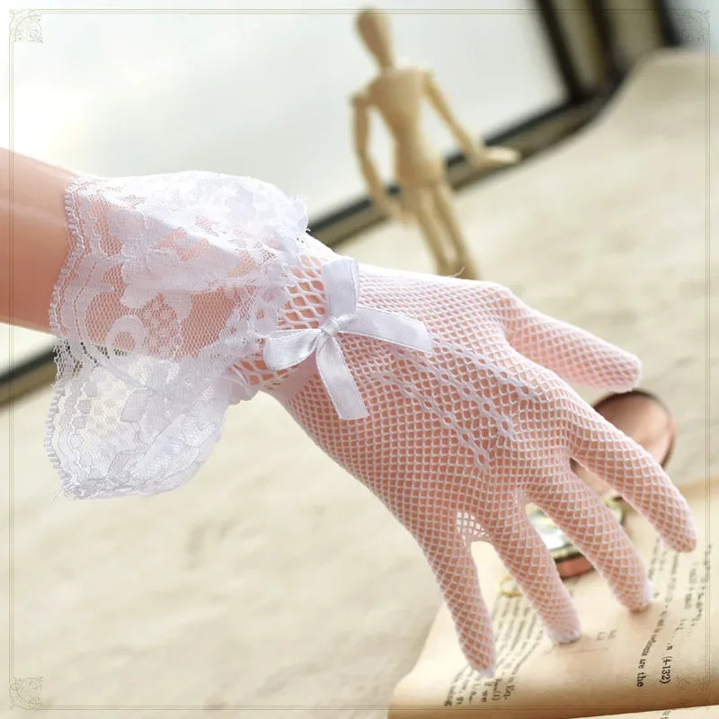 Lolita Lace Hollow Out Gloves