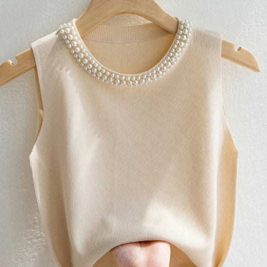 Knitted Vests Women Top