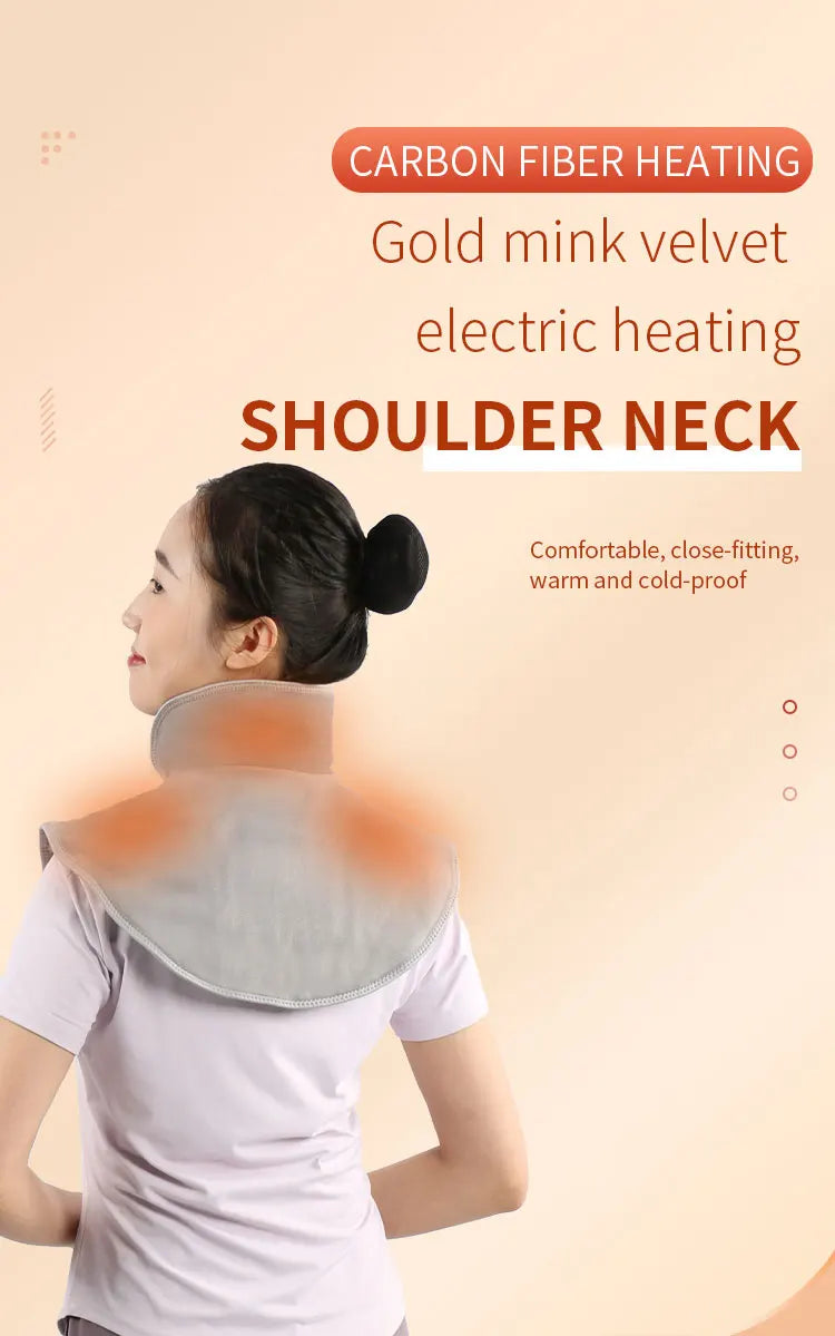 Electric Heating Shoulder Neck Pad Massager