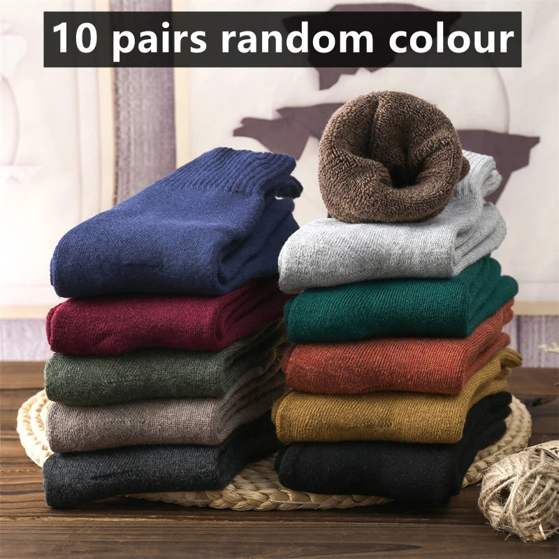 Thick Thermal Terry Socks