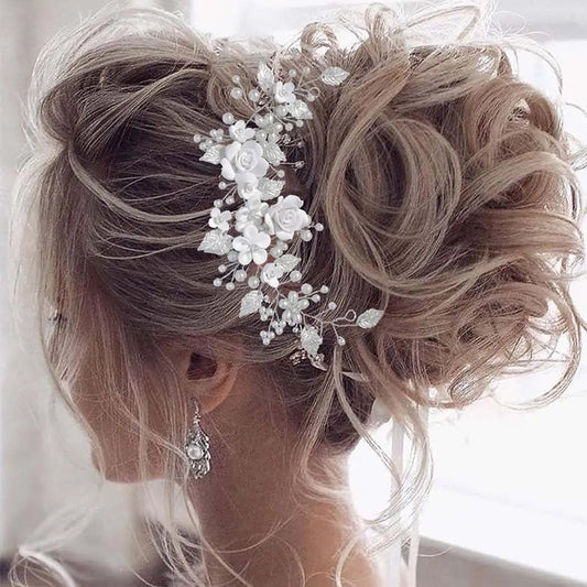 1Pc Flower Bride Wedding Hair Vine