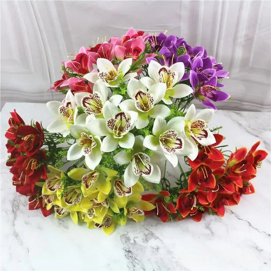 Bouquet Artificial Orchid