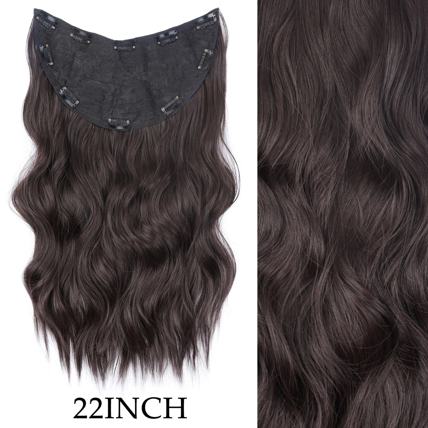 7Pcs/Set 16 Clips Hair Extension