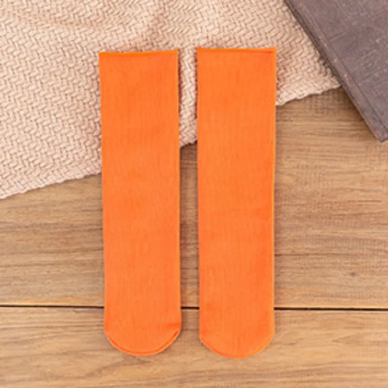 Warm Solid Women Socks