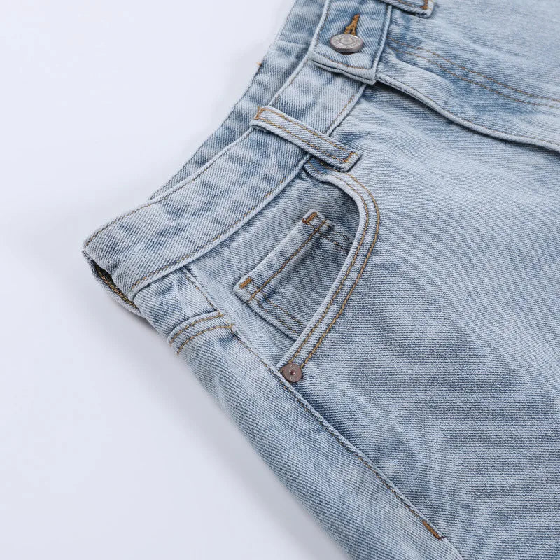 Streetwear Fashion Versatile High Waist Short Pants