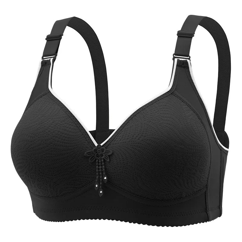Elegant Lightly Padded Wireless Bra