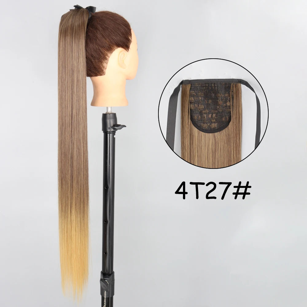 34inches Synthetic Ponytail Hair Extension