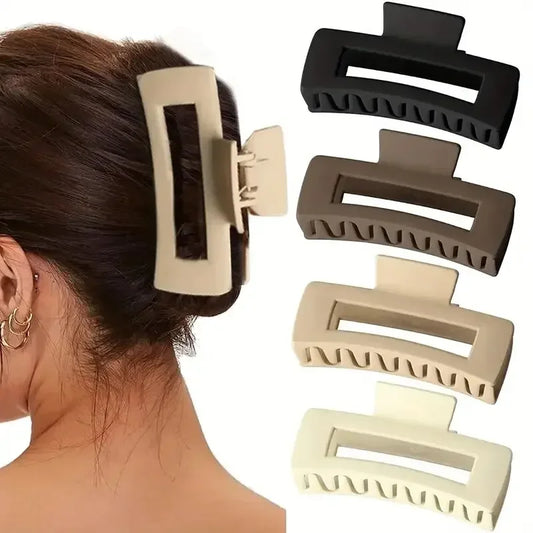 4pcs Hair Claw Simple Style