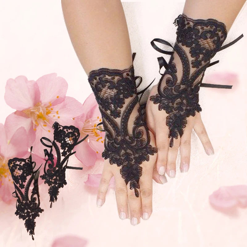 New Women Wedding Fingerless Gloves Accessory