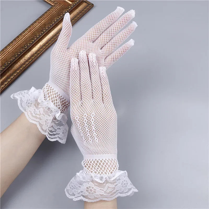 Lolita Lace Hollow Out Gloves