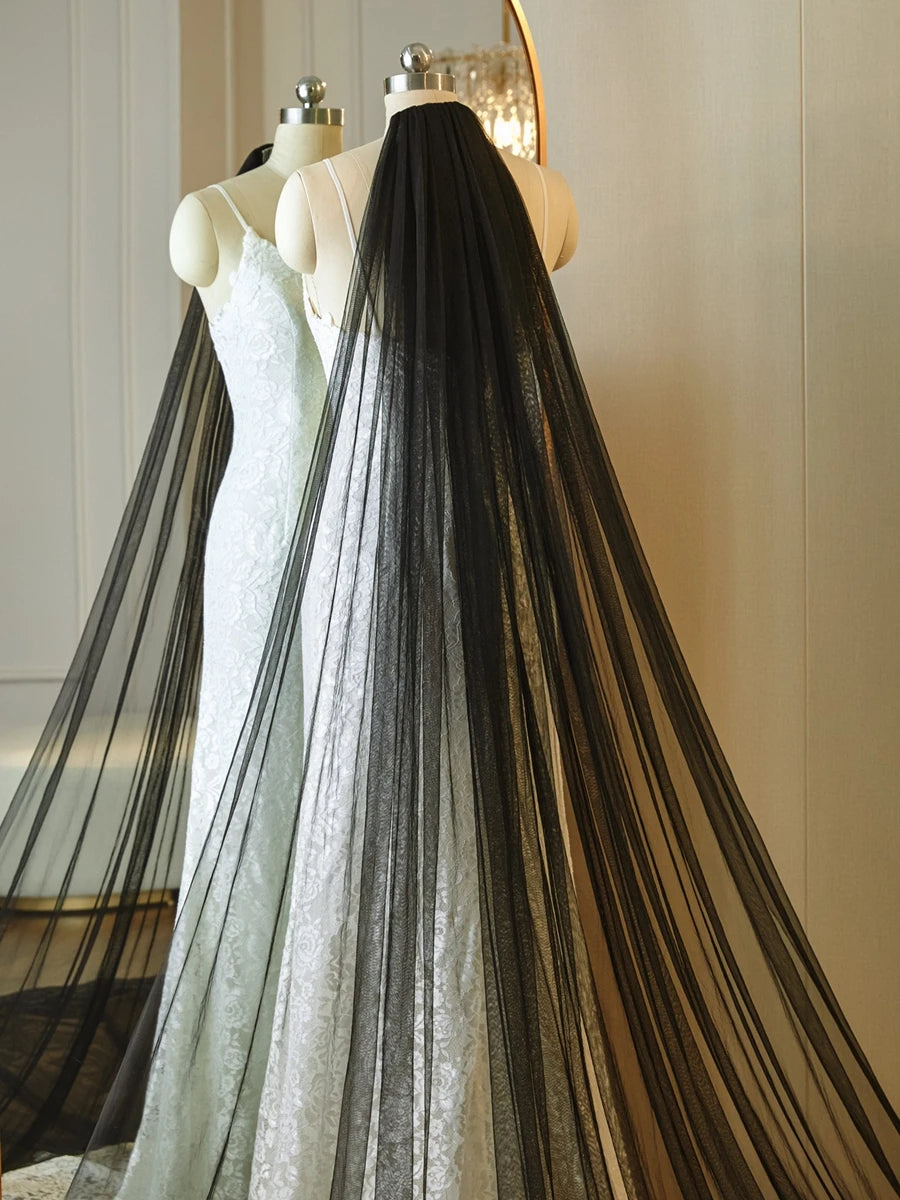Wholesale white Ivory 3*3 Meter Cathedral wedding veils