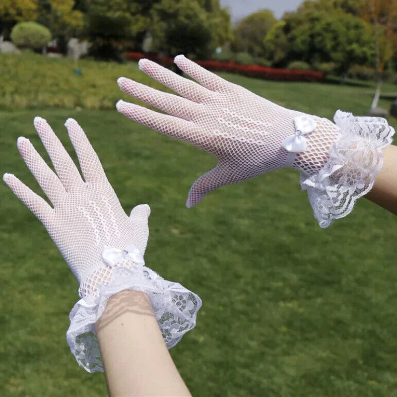 Lolita Lace Hollow Out Gloves