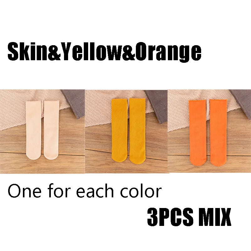 Warm Solid Women Socks