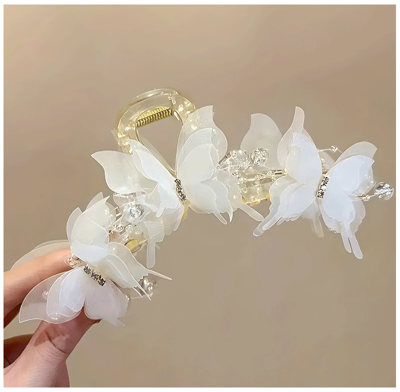 2pc Fashion Butterfly Hair Clip