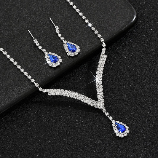 3pcs women's jewelry set, wedding accessories