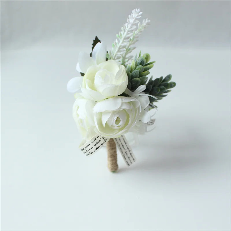 Wedding Rustic Boutonniere