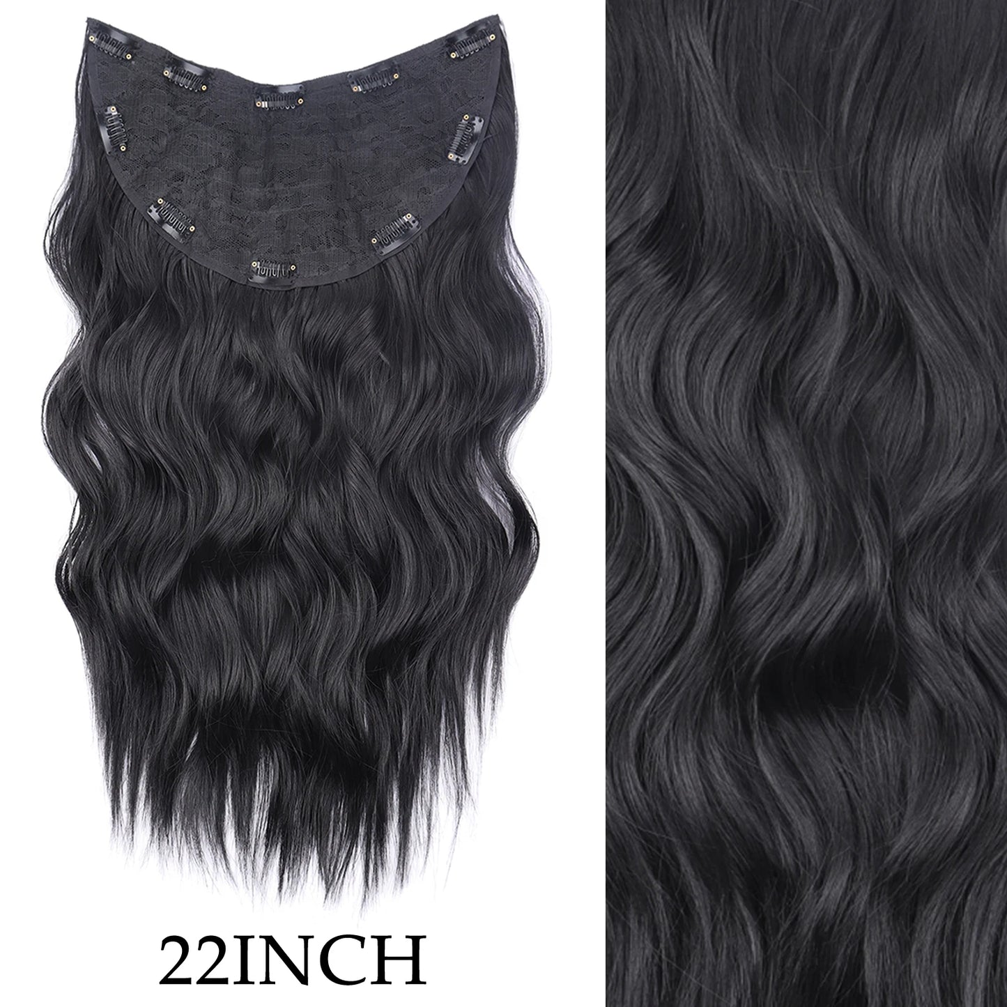 7Pcs/Set 16 Clips Hair Extension