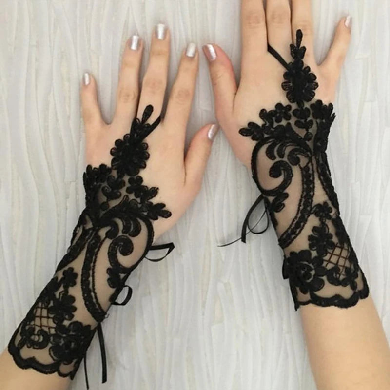 New Women Wedding Fingerless Gloves Accessory
