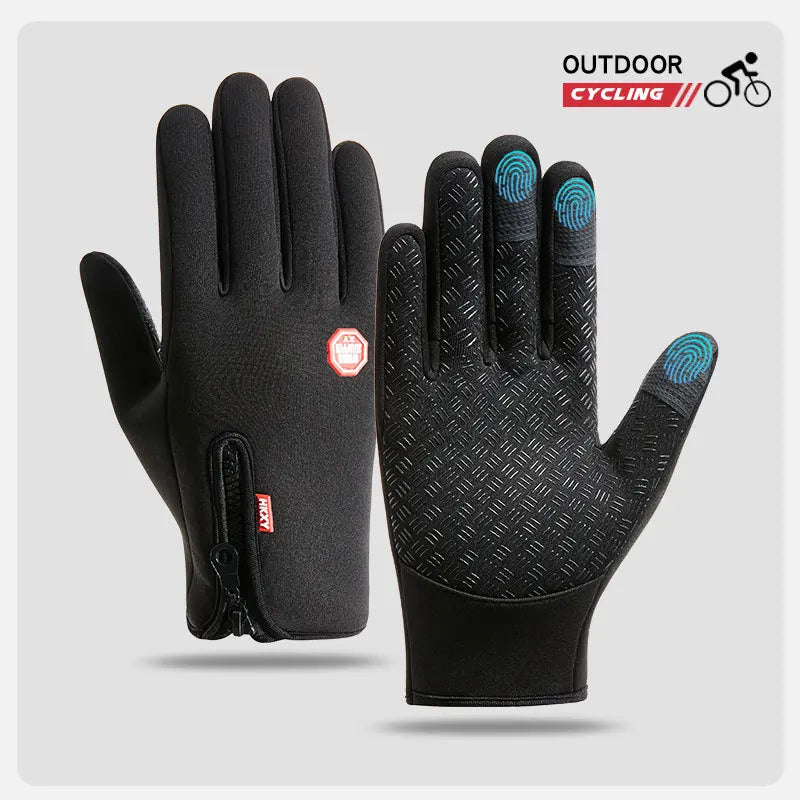 Driving Motorcycle Waterproof Thermal Non-Slip Gloves