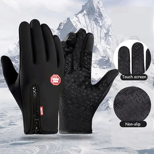Driving Motorcycle Waterproof Thermal Non-Slip Gloves