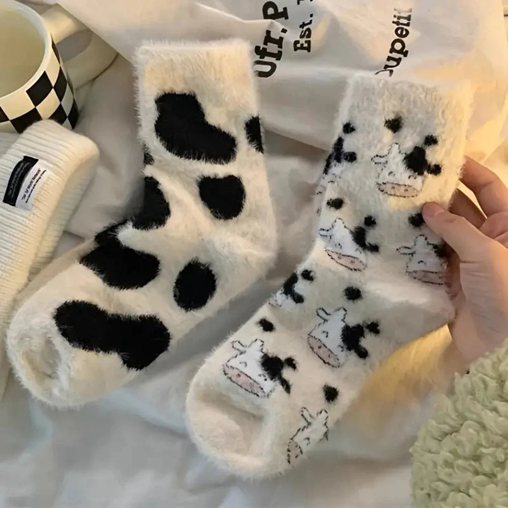 Women's Plush Mid Length Socks