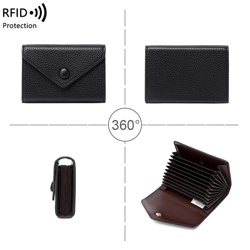 Anti-Theft Brush Organ Card Bag