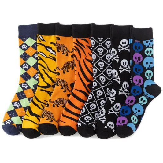 New Funky Skull Socks