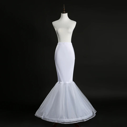 New Arrival White Mermaid Petticoat Underskirt Wedding Accessories