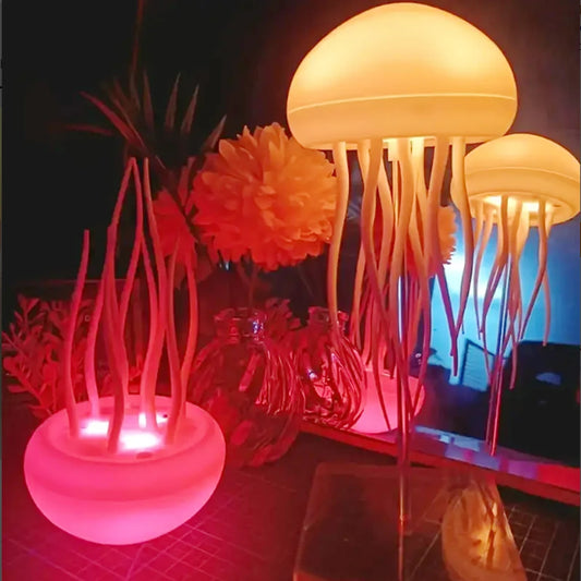 Rechargeable Dynamic Jellyfish LED Lamp