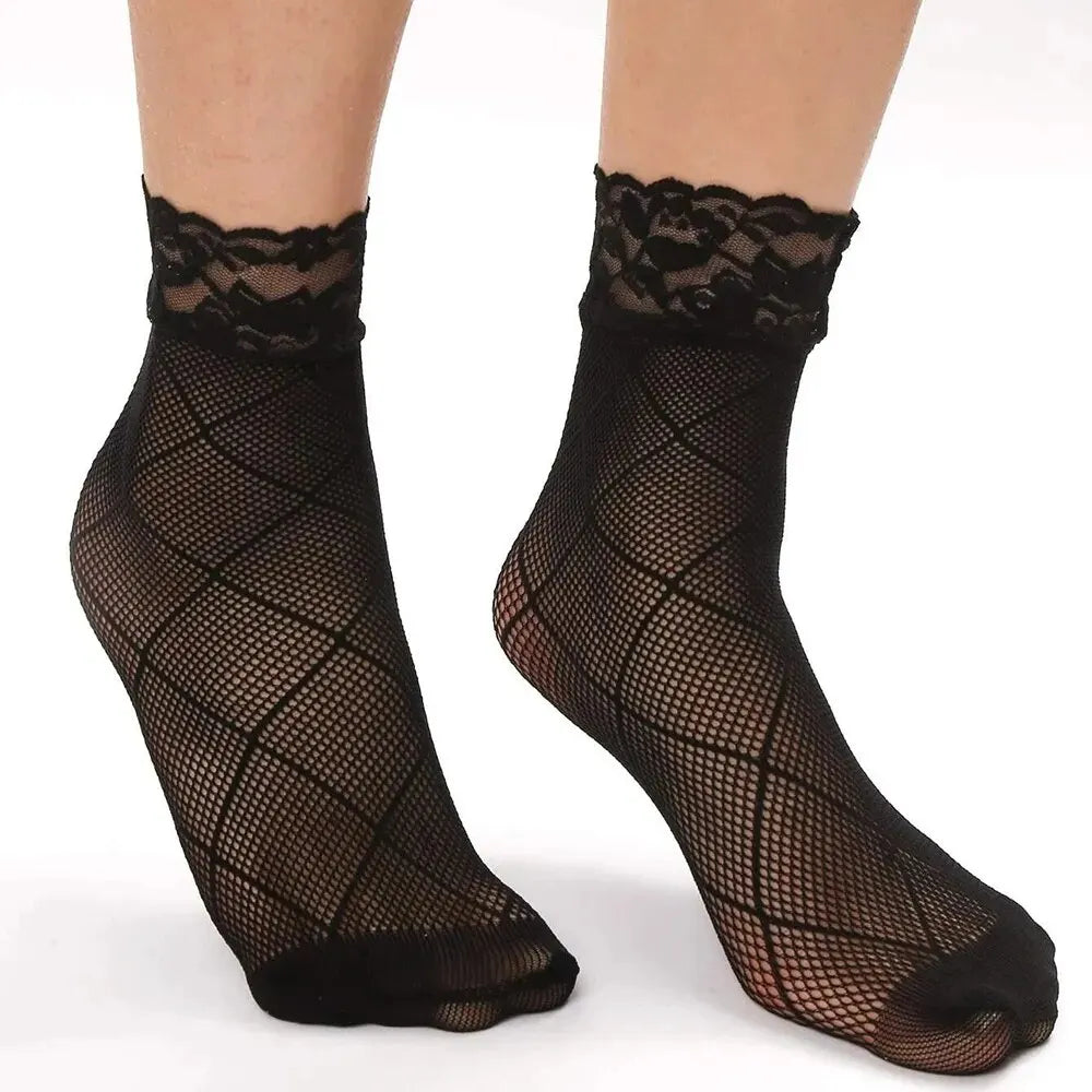 Vintage Lace Women Socks
