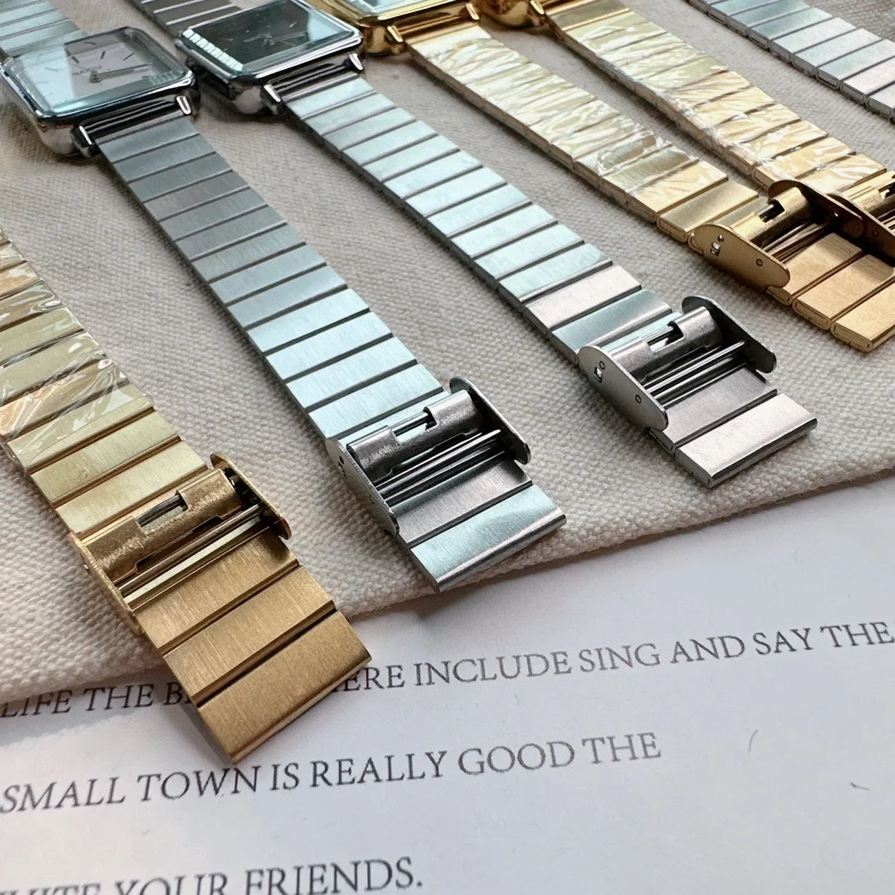 Square Watch Stainless Steel